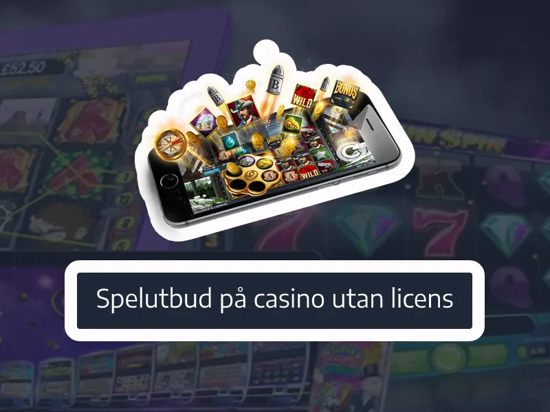 Vilka spel finns tillgängliga på casinon utan svensk licens